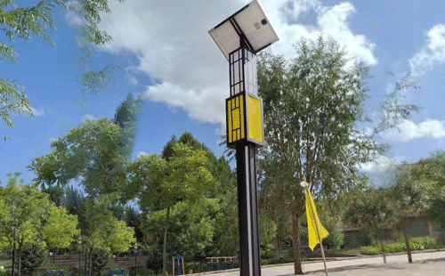 阿克陶智慧路灯安装