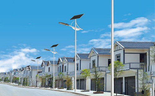 阿克陶太阳能路灯配置与在乡村道路照明中的应用